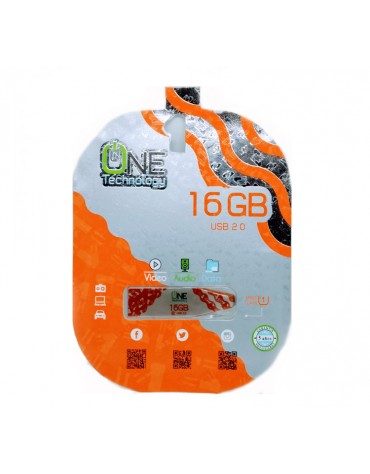 USB TECHNOLOGY METALIZADA 16 GB