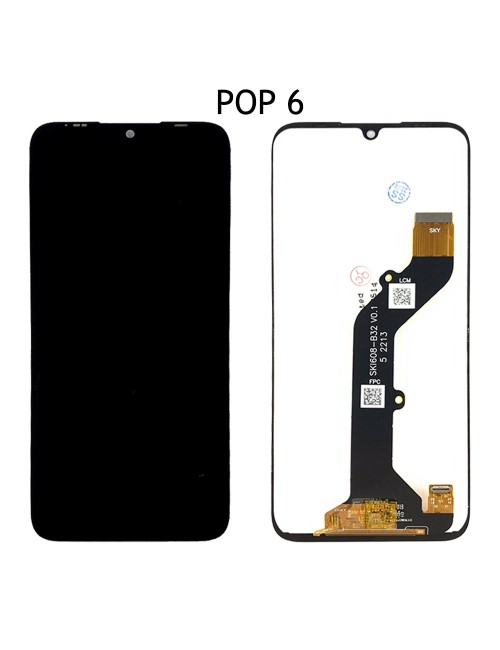 PANTALLA O DISPLAY LCD  PARA TECNO SPARK  POP 6